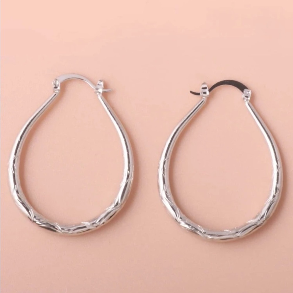 New Chic Water Shaped Hopp Earrings